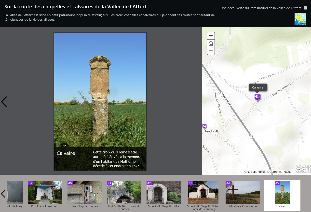 Sur la route des chapelles et des calvaires de la vallée de l’Attert