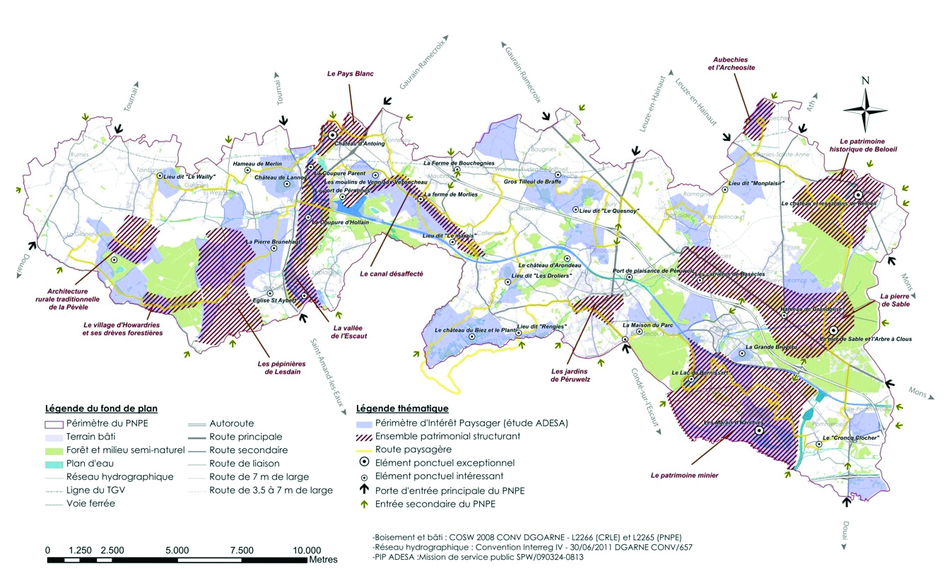 Les Paysages identitaires du Parc naturel ou l’assise du potentiel attractif du territoire