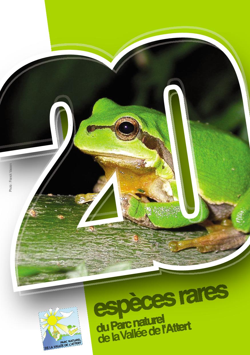 huit brochures pour les 20 ans du Parc naturel