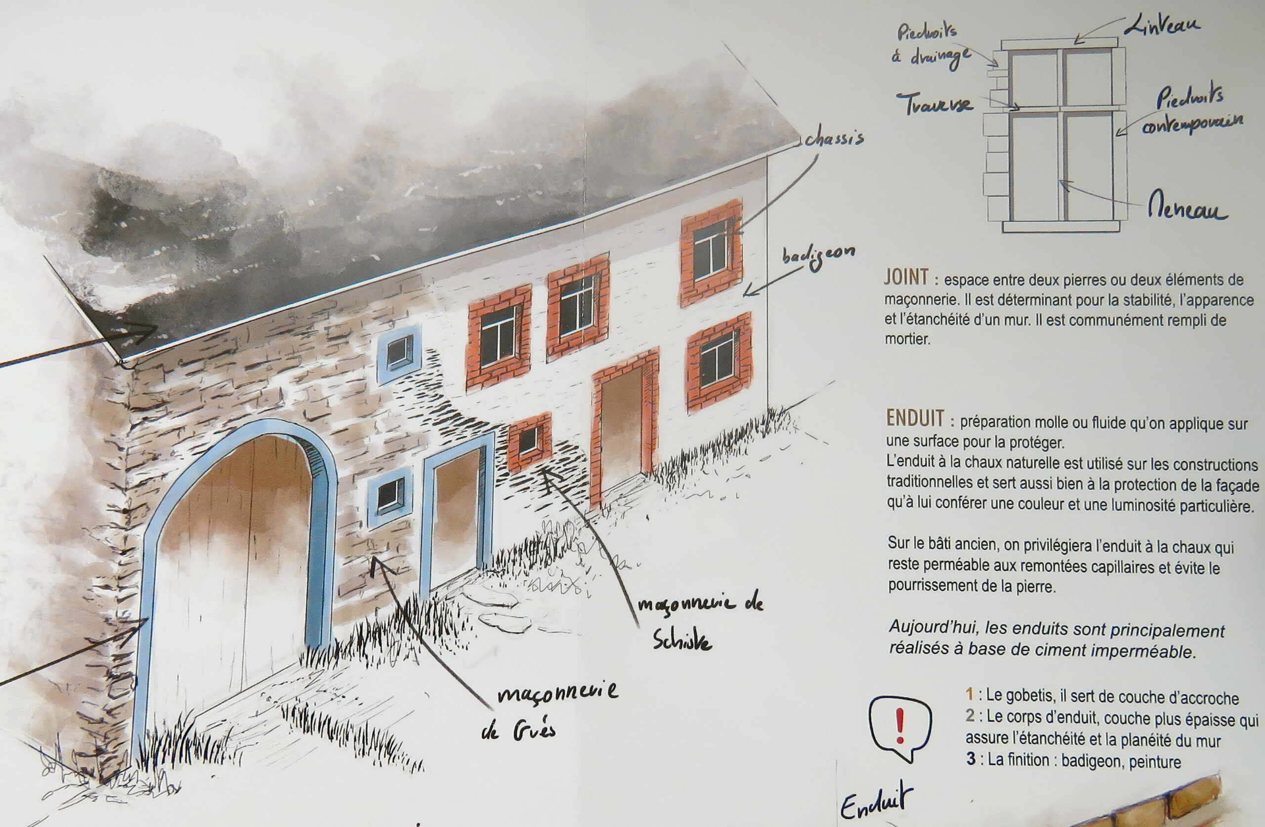 Nos façades rurales affichent leurs couleurs